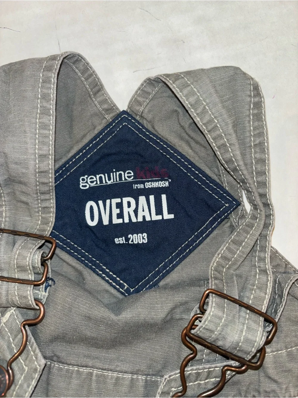 OshKosh B'gosh Olive Green Kids Overalls